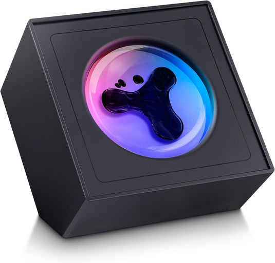 Ferrofluid Music Visualizer, Dancing Sound Sensitive,Ferrofluid Speaker Music Mate, Decorative RGB Light Ferrofluid Display Desk Toy for Table, Bedroom, Office, Study, Science Gift - i-Station Mobile Phone & Electronic Device Repair and Accessories