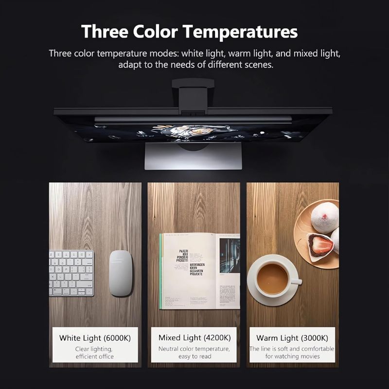 Load image into Gallery viewer, LYMAX Computer Monitor Light Bar with Wireless Remote Control Multiple Screen lamp Dimmer Switch - i-Station Mobile Phone & Electronic Device Repair and Accessories