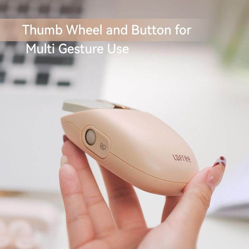 Load image into Gallery viewer, LOFREE Wavy Chips Dual-Mode Wireless Mouse Mice Girl Gift