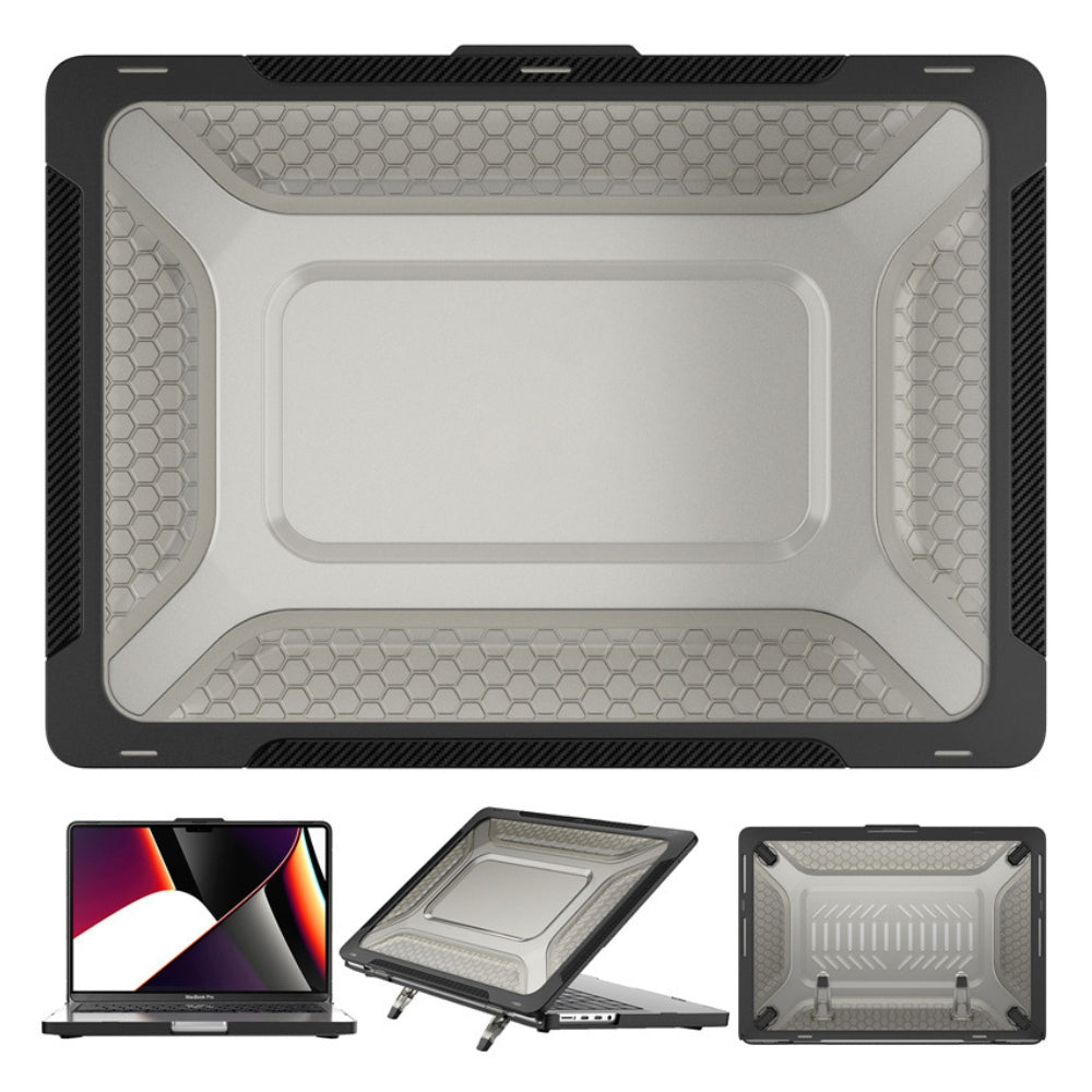 MacBook Pro 16.2" (A2485) - Foldable Stand Shockproof Protective Case - i-Station Mobile Phone & Electronic Device Repair and Accessories