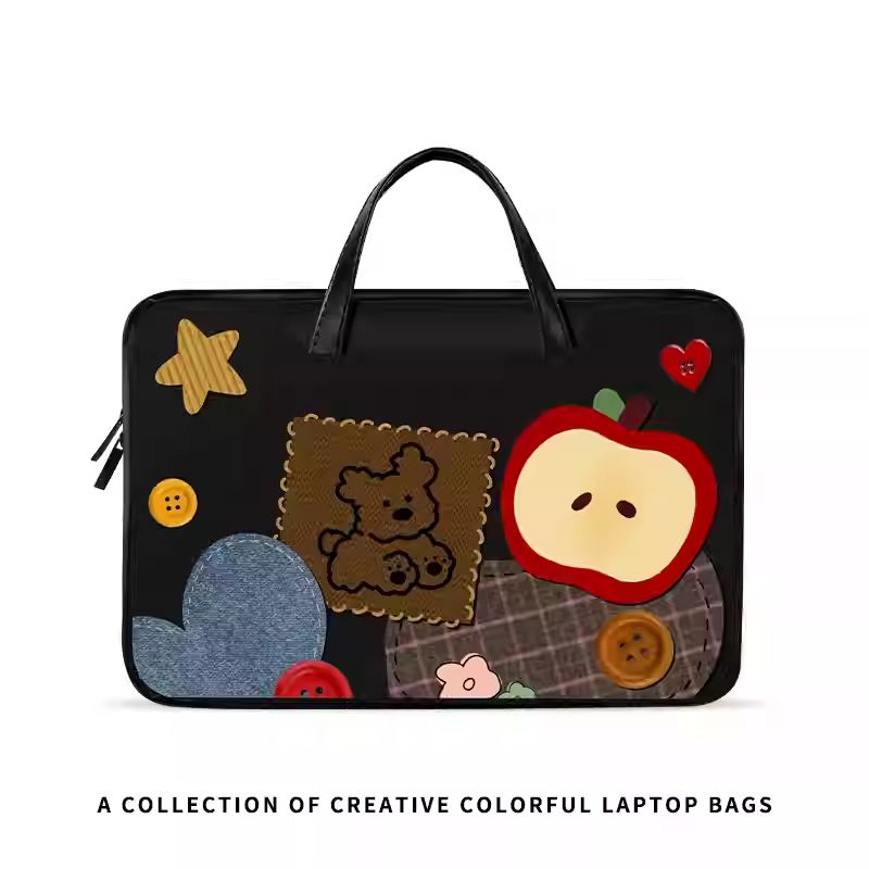 Load image into Gallery viewer, Apple MacBook Air 13.3″ (2020–2023) Multifunctional Cartoon Soft Shockproof Laptop Bag