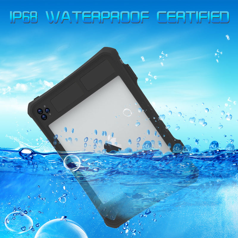 Load image into Gallery viewer, Apple iPad Pro 11" 2020 & 2021 & 2022 Version Shellbox Waterproof Heavy Duty Lifeproof Style Case - Polar Tech Australia