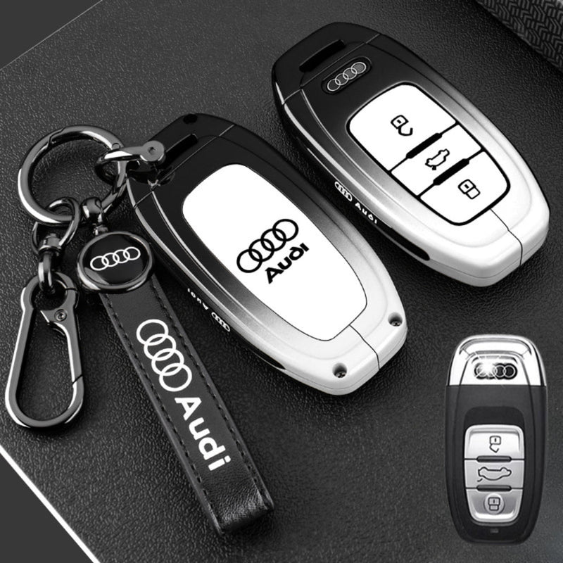 Load image into Gallery viewer, Audi Stylish with Cool Shockproof Car Key Protective Fob Case Cover For A3, A4, A5, A6, Q2, Q3, Q5, Q7, Q8, e-tron - i-Station Mobile Phone & Electronic Device Repair and Accessories