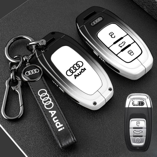 Audi Stylish with Cool Shockproof Car Key Protective Fob Case Cover For A3, A4, A5, A6, Q2, Q3, Q5, Q7, Q8, e-tron - i-Station Mobile Phone & Electronic Device Repair and Accessories