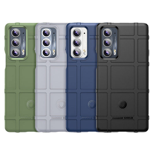Motorola  Moto Edge 20/Edge Plus/Edge 40/Edge 40 Neo - Shield Shockproof Rugged Heavy Duty Case With 2PC 9H Glass Screen Protector - i-Station Mobile Phone & Electronic Device Repair and Accessories