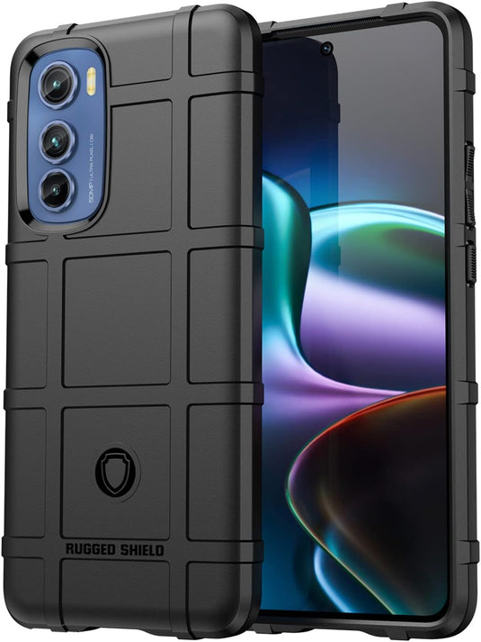 Motorola Moto Edge 30 - Shield Shockproof Rugged Heavy Duty Case With 2PC 9H Glass Screen Protector - i-Station Mobile Phone & Electronic Device Repair and Accessories