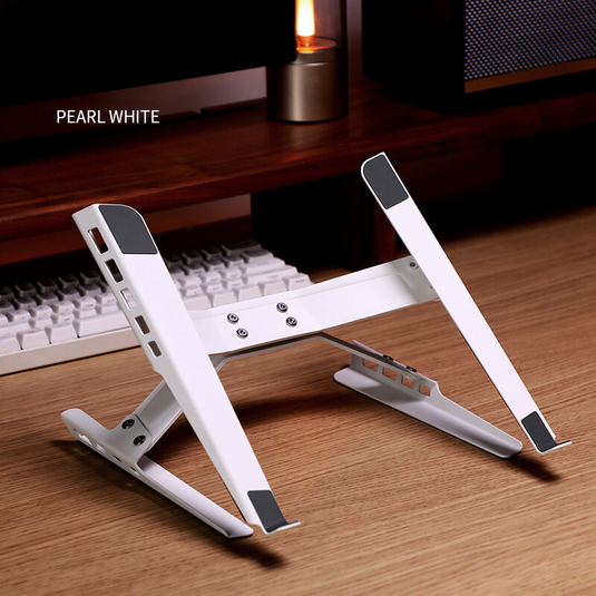 Laptop Stand Adjustable Laptop Holder Riser Carbon Steel Portable Notebook Stand - i-Station Mobile Phone & Electronic Device Repair and Accessories