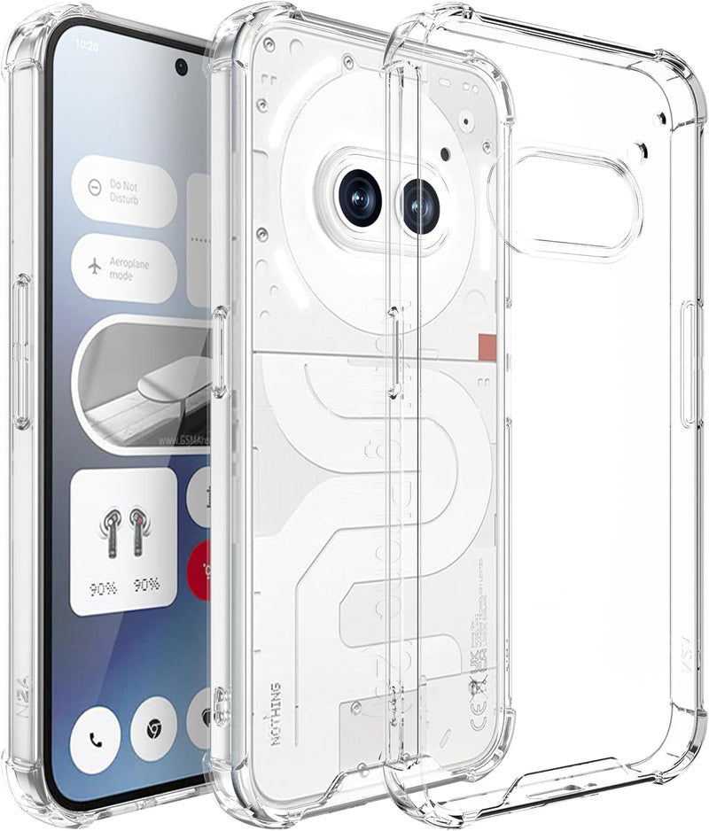 Load image into Gallery viewer, Nothing Phone (2a) - AirPillow Cushion Transparent Soft Clear TPU Four Corners Protective Case With 2PC 9H Tempered Glass Screen Protector - i-Station Mobile Phone & Electronic Device Repair and Accessories