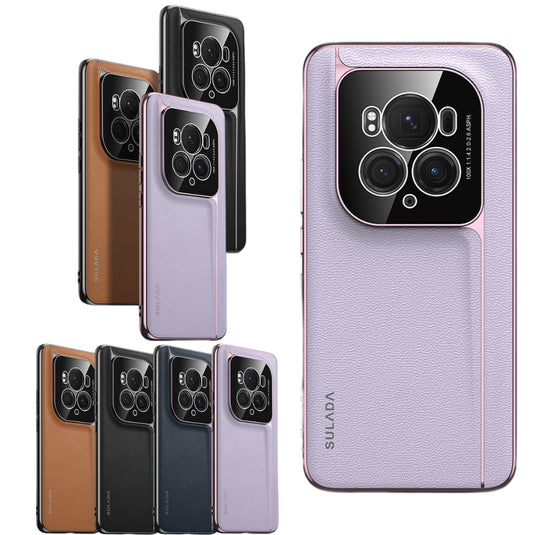 Honor Magic6 / Magic6 Pro / Magic6 Ultimate - Frameless Top Layer Cowhide Leather + PC Phone Case - i-Station Mobile Phone & Electronic Device Repair and Accessories