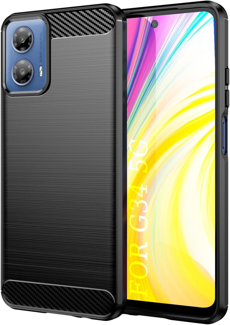 Load image into Gallery viewer, Motorola Moto G34 - Shield Shockproof Rugged Heavy Duty Case With 2PC 9H Glass Screen Protector - i-Station Mobile Phone & Electronic Device Repair and Accessories
