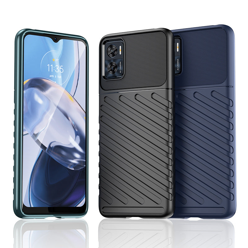 Load image into Gallery viewer, Motorola Moto E22/E22i/E22s - Shield Shockproof Rugged Heavy Duty Case With 2PC 9H Tempered Glass Screen Protector - i-Station Mobile Phone & Electronic Device Repair and Accessories