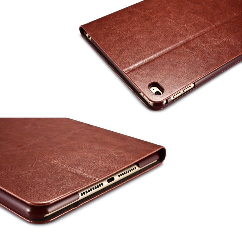 Load image into Gallery viewer, Apple iPad 5/6 9.7'' 5/6th Gen (2017/2018) Premium Minimalist Flip Leather Case - i-Station Mobile Phone & Electronic Device Repair and Accessories