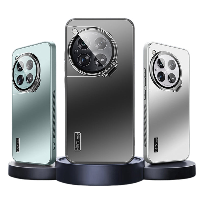 Load image into Gallery viewer, OnePlus 12 - Full Coverage Lens Stand Shockproof Protective Case - i-Station Mobile Phone & Electronic Device Repair and Accessories