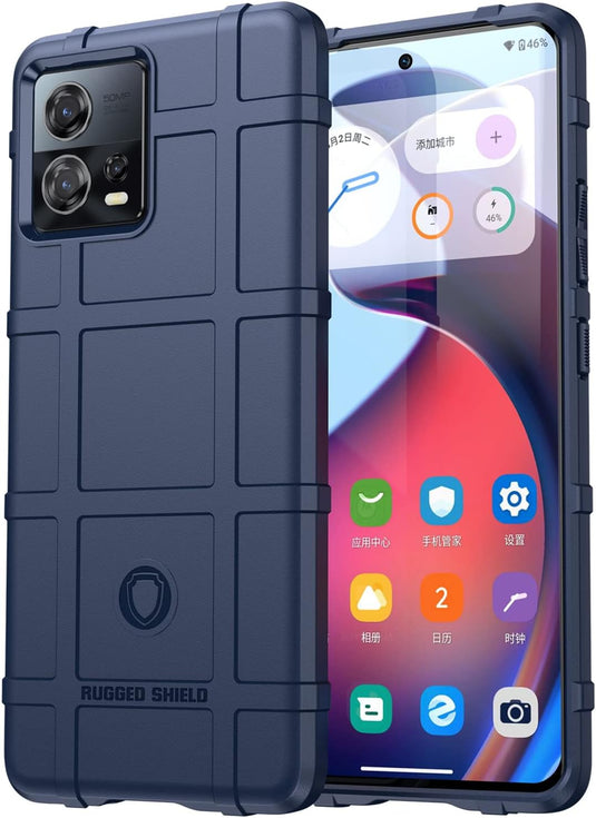 Motorola Moto Edge 30 Fusion/S30 Pro - Shield Shockproof Rugged Heavy Duty Case With 2PC 9H Glass Screen Protector - i-Station Mobile Phone & Electronic Device Repair and Accessories