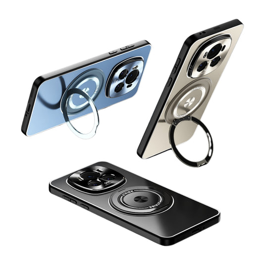 Honor Magic6/Pro - Rotating Holder Frosted Metal Phone Case - i-Station Mobile Phone & Electronic Device Repair and Accessories