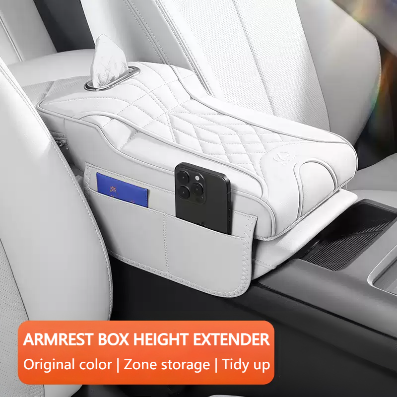 Load image into Gallery viewer, Lexus Car Multi-Functional Leather Armrest Box Heightening Pad for ES200, RX300, NX, UX, LS - i-Station Mobile Phone & Electronic Device Repair and Accessories