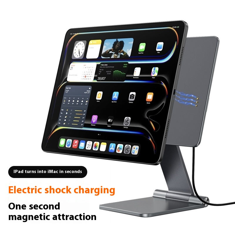 Magnetic 18W Wireless Charging Stand POS Stand For Apple iPad Pro Air
