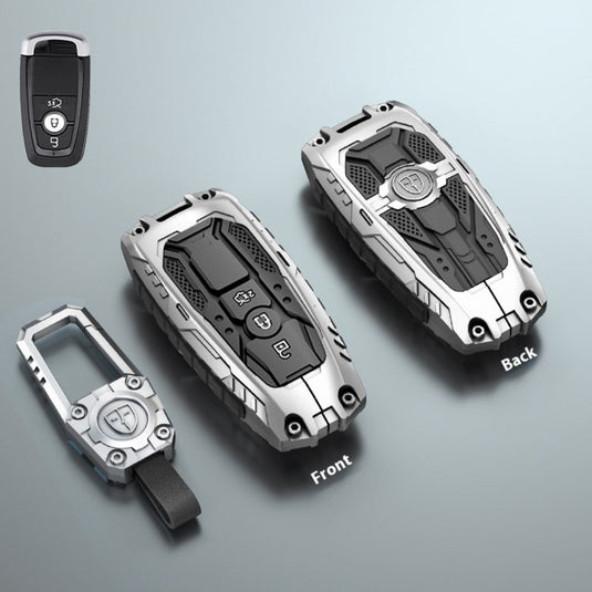 Ford Heavy-Duty Mecha Car Key Fob Case Cover For Mondeo, Focus, Mustang, Fusion, Raptor F-150, F-250, F-350, F-450, F-550, Edge, Explorer, Maverick - i-Station Mobile Phone & Electronic Device Repair and Accessories