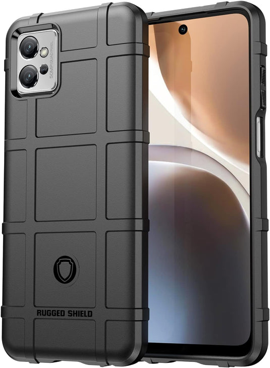 Motorola Moto G32 - Shield Shockproof Rugged Heavy Duty Case With 2PC 9H Glass Screen Protector - i-Station Mobile Phone & Electronic Device Repair and Accessories