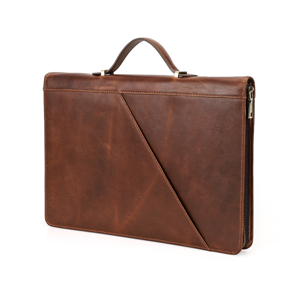 For Apple MacBook 15.4" - Genuine Leather Laptop Carrying Protective Case - i-Station Mobile Phone & Electronic Device Repair and Accessories