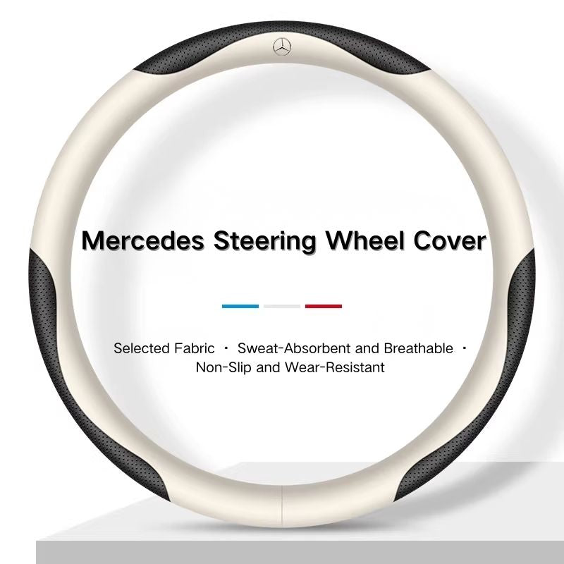 Load image into Gallery viewer, Mercedes-Benz Skin-friendly & Breathable Steering Wheel Cover For C260L, E300L, A180L, GLA/GLB, GLC, CLA