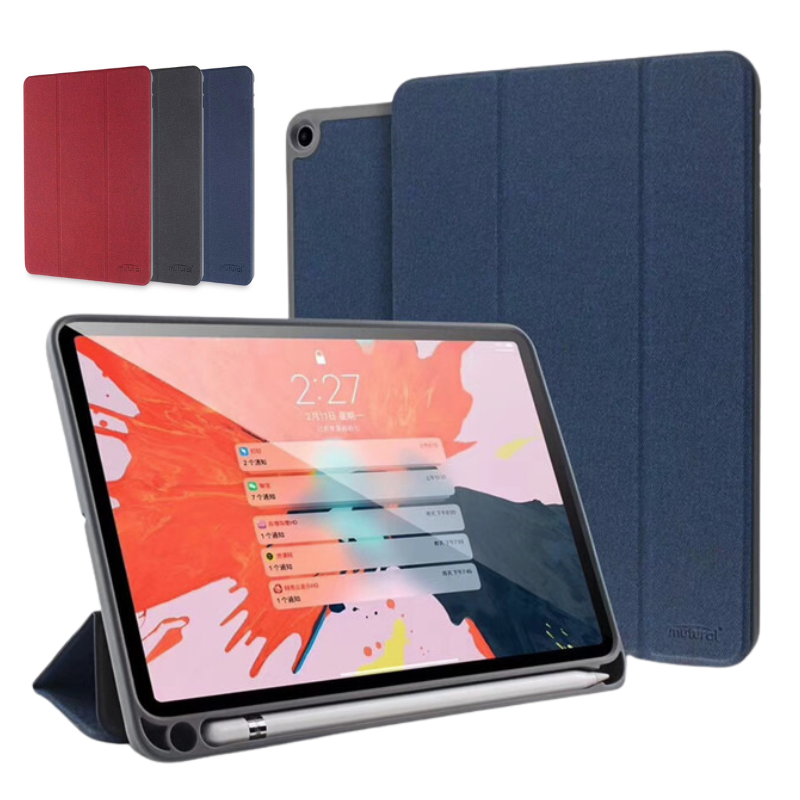 Load image into Gallery viewer, Apple iPad 7/8/9th(2019/2020/2021) 10.2" & Air 3 & Pro 2 10.5“ Mutural Smart Stand PU Leather Business Style Case - i-Station Mobile Phone & Electronic Device Repair and Accessories