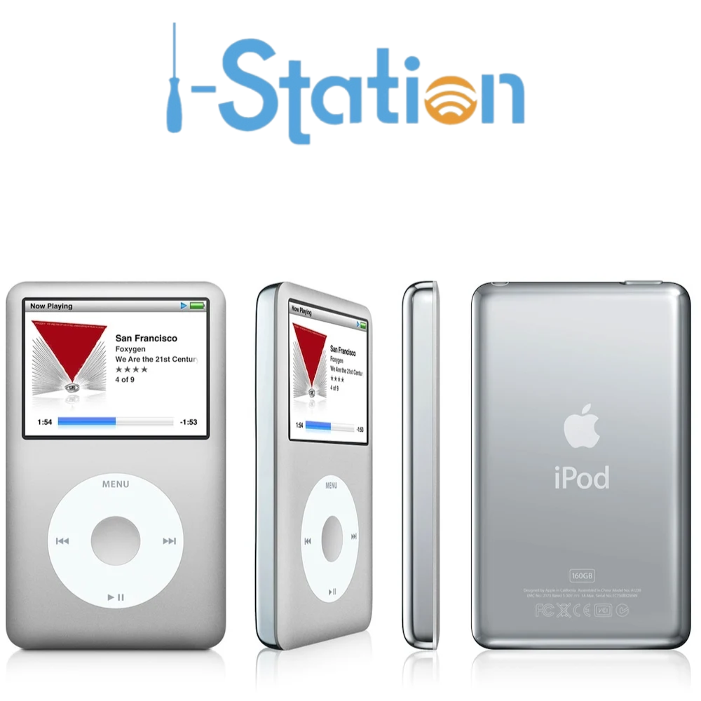 Apple iPod Classic Series (2001–2014) Repair Service - i-Station Mobile Phone & Electronic Device Repair and Accessories