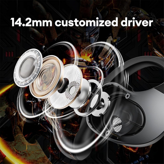 Transformers TF-T07 OWS Ear Hook Earbuds Bluetooth 5.4 Earphones - i-Station Mobile Phone & Electronic Device Repair and Accessories