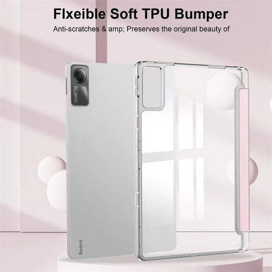 Xiaomi Redmi Pad SE 11’’ (2023) Translucent FlipCover Case With Pen Slot - i-Station Mobile Phone & Electronic Device Repair and Accessories