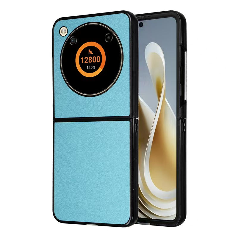 Load image into Gallery viewer, ZTE Nubia Flip Minimalist Shockproof Flip Genuine Leather Case - i-Station Mobile Phone & Electronic Device Repair and Accessories