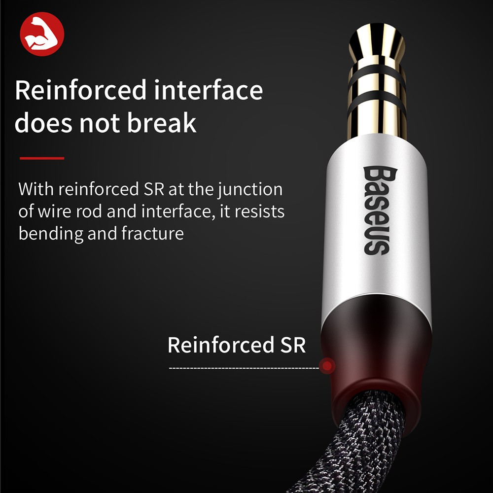 Baseus Yiven Audio Cable M30 1.5M - i-Station Mobile Phone & Electronic Device Repair and Accessories
