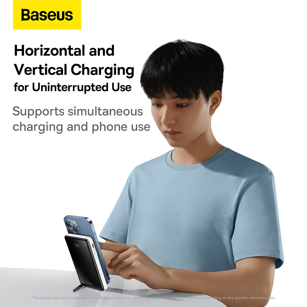 Baseus Magnetic Bracket Wireless Fast Charge Power Bank 10000mAh 20W - i-Station Mobile Phone & Electronic Device Repair and Accessories