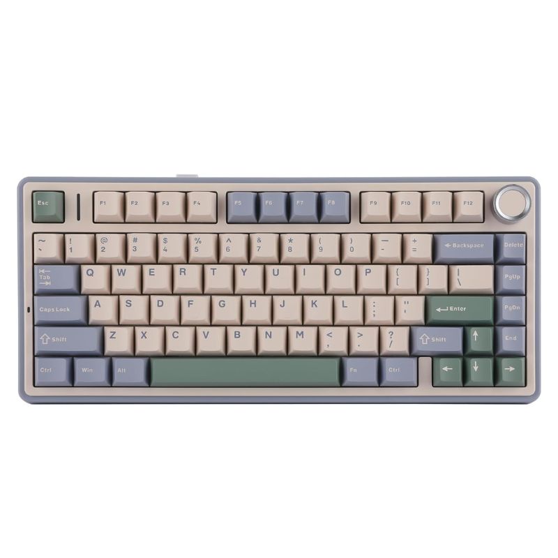 Load image into Gallery viewer, Aula F75 Gasket Mechanical Keyboard, 75% Wireless Hot Swappable Gaming Keyboard with Five-Layer Padding&Knob, Bluetooth/2.4GHz/USB-C, RGB - i-Station Mobile Phone & Electronic Device Repair and Accessories