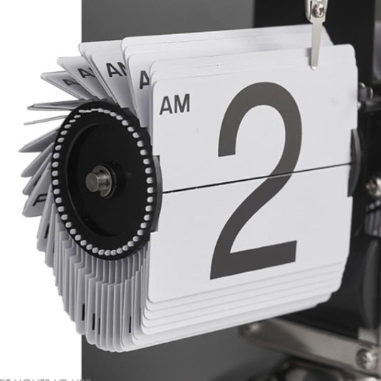 Flip Desk Shelf Clock - Classic Mechanical-Digital Display Battery Powered - i-Station Mobile Phone & Electronic Device Repair and Accessories