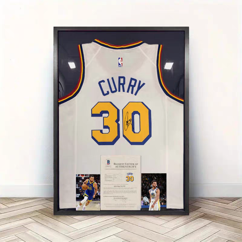 Load image into Gallery viewer, Stephen Curry Golden State Warriors Framed Jersey Display – Facsimile Signature Edition - i-Station Mobile Phone & Electronic Device Repair and Accessories