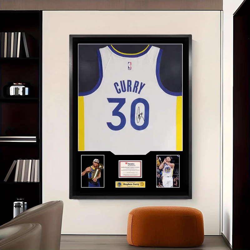 Load image into Gallery viewer, Stephen Curry Golden State Warriors Framed Jersey Display – Facsimile Signature Edition - i-Station Mobile Phone & Electronic Device Repair and Accessories