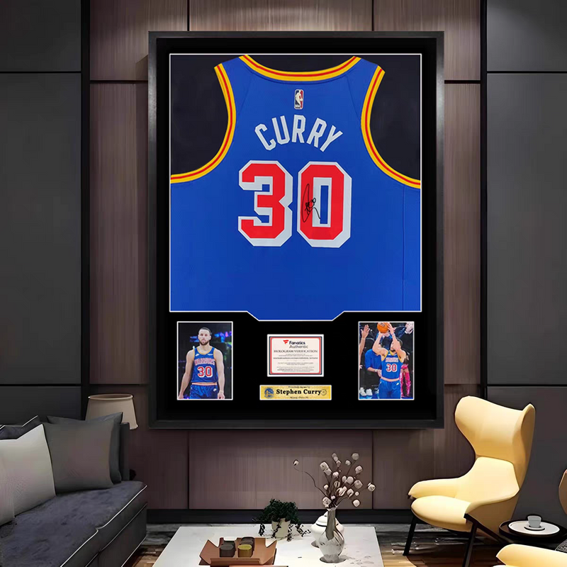 Load image into Gallery viewer, Stephen Curry Golden State Warriors Framed Jersey Display – Facsimile Signature Edition - i-Station Mobile Phone & Electronic Device Repair and Accessories