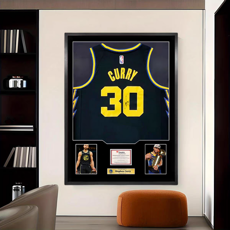 Load image into Gallery viewer, Stephen Curry Golden State Warriors Framed Jersey Display – Facsimile Signature Edition - i-Station Mobile Phone & Electronic Device Repair and Accessories