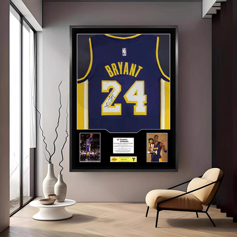 Load image into Gallery viewer, Kobe Bryant Los Angeles Lakers Framed Jersey Display – Facsimile Signature Edition - i-Station Mobile Phone & Electronic Device Repair and Accessories