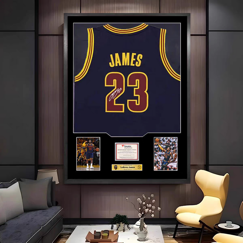 Load image into Gallery viewer, LeBron James Cleveland Cavaliers Framed Jersey Display – Facsimile Signature Edition - i-Station Mobile Phone & Electronic Device Repair and Accessories
