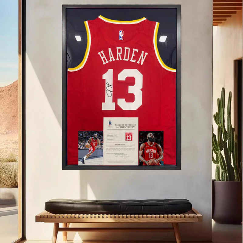 Load image into Gallery viewer, James Harden Houston Rockets Framed Jersey Display – Facsimile Signature Edition - i-Station Mobile Phone & Electronic Device Repair and Accessories