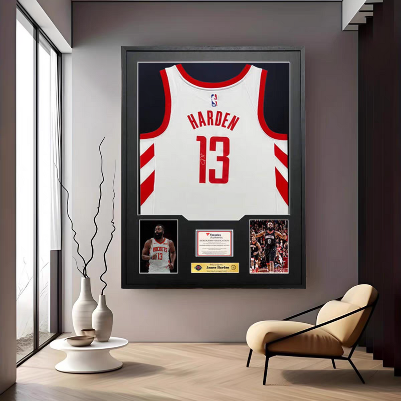 Load image into Gallery viewer, James Harden Houston Rockets Framed Jersey Display – Facsimile Signature Edition - i-Station Mobile Phone & Electronic Device Repair and Accessories