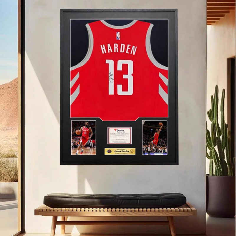 Load image into Gallery viewer, James Harden Houston Rockets Framed Jersey Display – Facsimile Signature Edition - i-Station Mobile Phone & Electronic Device Repair and Accessories