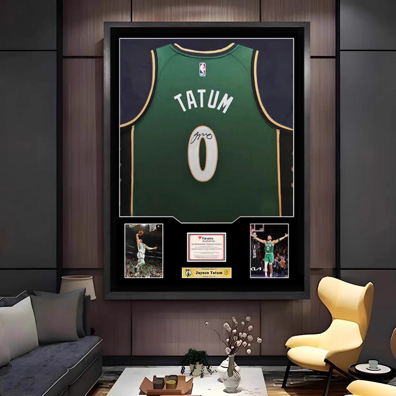 Load image into Gallery viewer, Jayson Tatum Boston Celtics Framed Jersey Display – Facsimile Signature Edition - i-Station Mobile Phone & Electronic Device Repair and Accessories