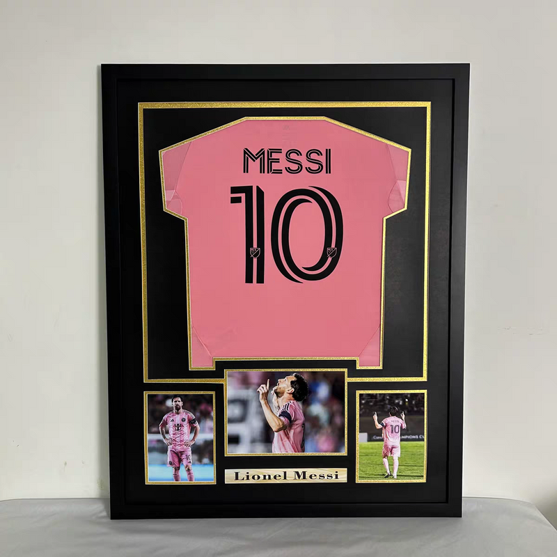 Load image into Gallery viewer, Lionel Messi Inter Miami CF Framed Jersey Display (60×80cm) – Facsimile Signature Edition - i-Station Mobile Phone & Electronic Device Repair and Accessories