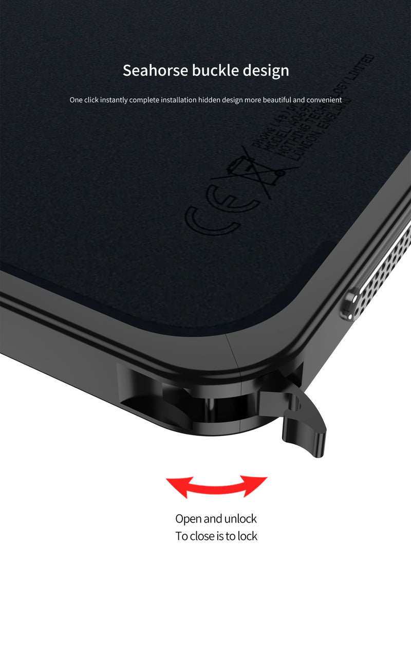 Load image into Gallery viewer, Nothing Phone (4a)/Pro Aluminum Alloy Frame Protective Case with Heat Dissipation & Sun Protection