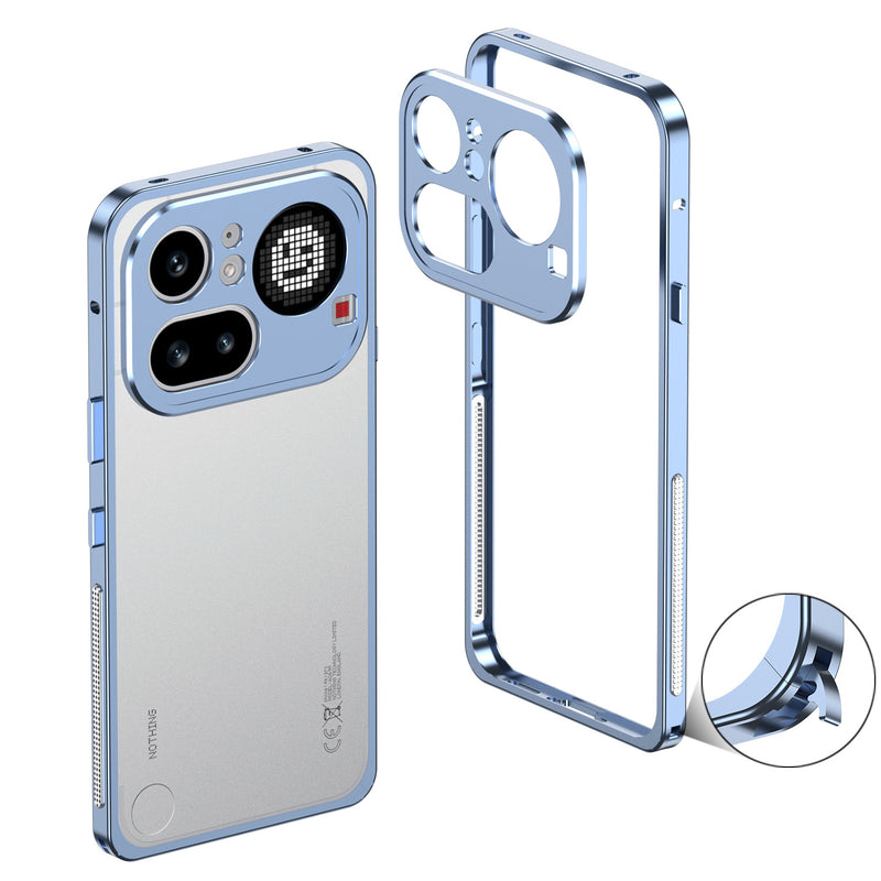 Load image into Gallery viewer, Nothing Phone (4a)/Pro Aluminum Alloy Frame Protective Case with Heat Dissipation & Sun Protection