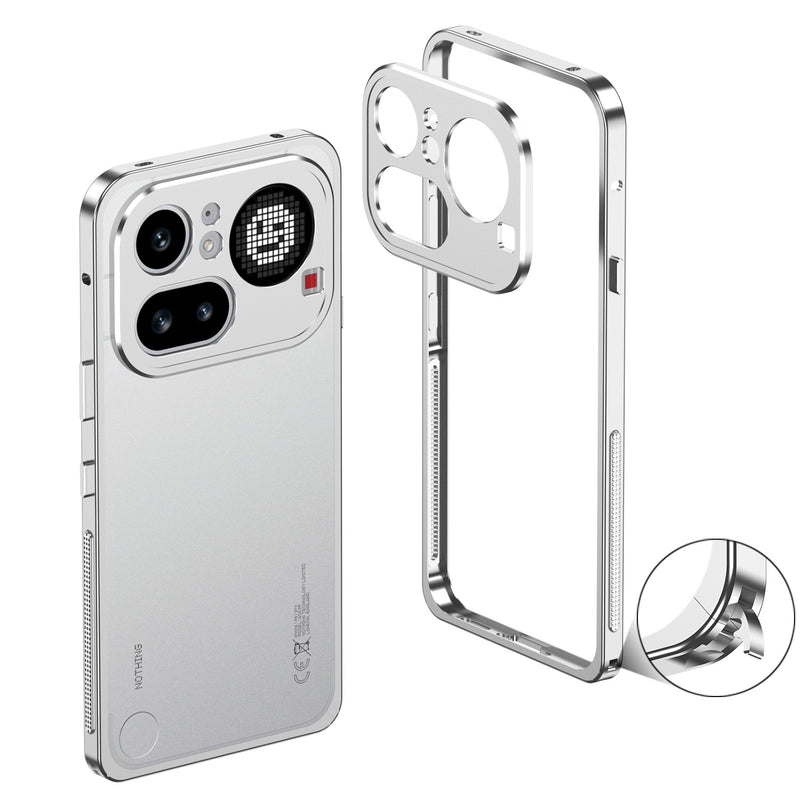 Load image into Gallery viewer, Nothing Phone (4a)/Pro Aluminum Alloy Frame Protective Case with Heat Dissipation & Sun Protection