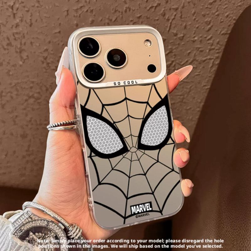Load image into Gallery viewer, AppleiPhone 16 / 16 Plus / 16 Pro / 16 Pro Max / 16e– Spider-Man Series Elegant Shockproof Protective Phone Cover