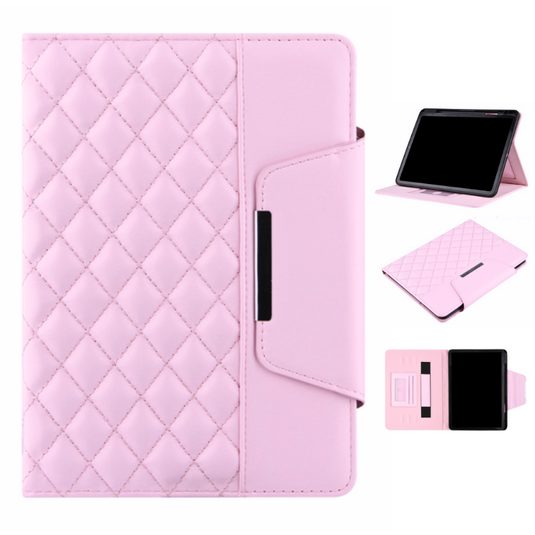 Apple iPad Air 11-inch M3 (2025) Diamond-Patterned Leather Flip Cover Shockproof Case - i-Station Mobile Phone & Electronic Device Repair and Accessories